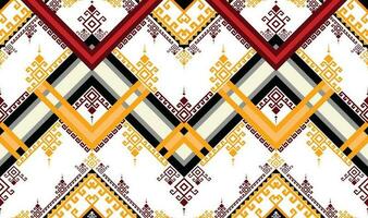 geométrico étnico modelo. navajo, occidental, americano, africano, azteca motivo, tradicional estilo. diseño para fondo, fondo de pantalla, ropa, envase, batik, tela, azulejo, y huellas dactilares. vector ilustración.