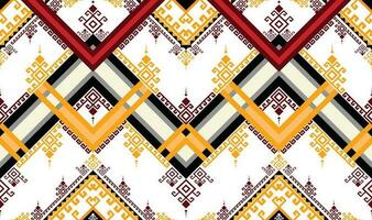 Geometric ethnic pattern. Navajo, Western, American, African,Aztec motif, traditional style. Design for background, wallpaper, clothing, wrapping, Batik, fabric,tile, and prints. Vector illustration.
