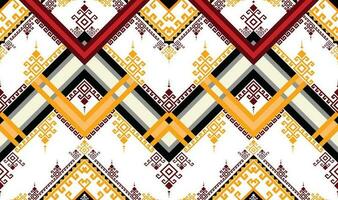 Geometric ethnic pattern. Navajo, Western, American, African,Aztec motif, traditional style. Design for background, wallpaper, clothing, wrapping, Batik, fabric,tile, and prints. Vector illustration.