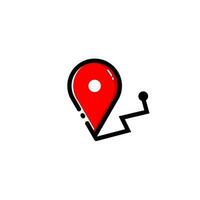 Location symbol, to indicate a location vector