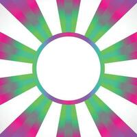 Gradient style sunburst pattern background, rays, radial, summer banner, vector illustration