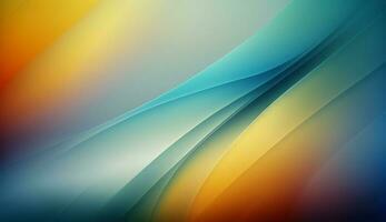 Light and soft abstract background illustrations generative ai photo