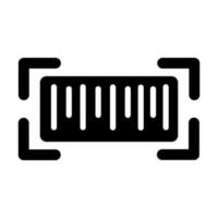 Barcode Icon Design vector