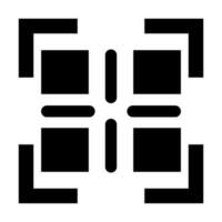 Qr Code Icon Design vector
