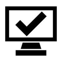 Checkin Icon Design vector