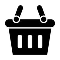 Shopping Basket Icon Design vector