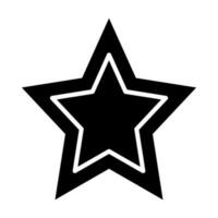 Star Vector Glyph Icon For Personal And Commercial Use.