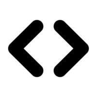 Double Arrow Vector Glyph Icon Design