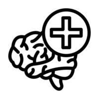 Mental Health Icon Design vector