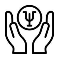 Psychology Icon Design vector