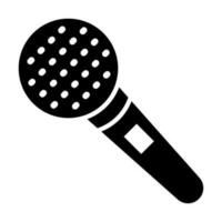 Karaoke Vector Glyph Icon For Personal And Commercial Use.