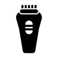 Electric Shaver Vector Glyph Icon For Personal And Commercial Use.