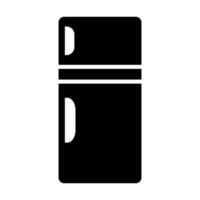 Refrigerator Vector Glyph Icon For Personal And Commercial Use.