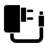 adaptador vector glifo icono para personal y comercial usar.