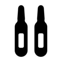 Ampoule Vector Glyph Icon For Personal And Commercial Use.