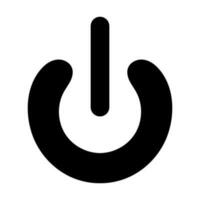 Turn On Vector Glyph Icon For Personal And Commercial Use.