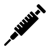 Injection Vector Glyph Icon For Personal And Commercial Use.