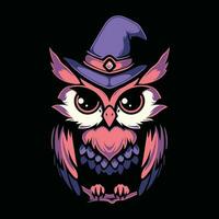 Owl Mascot Logo for Esport. Owl T-shirt Design. Owl Logo. Owl Sticker vector