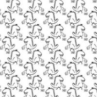 cute dinosaur vector pattern for tee print and background wallpaper