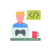 Game Developer icon in vector. Illustration vector