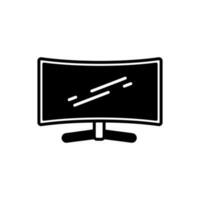 Ultra Wide gaming screen icon in vector. Illustration vector