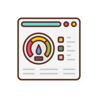 Internet Speed icon in vector. Illustration vector