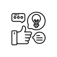 Tips and Tricks icon in vector. Illustration vector