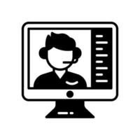 Online Support icon in vector. Illustration vector