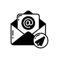 Email icon in vector. Illustration vector