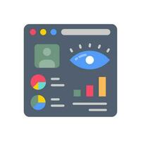 Employee Monitoring icon in vector. Illustration vector