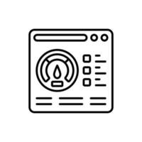 Internet Speed icon in vector. Illustration vector