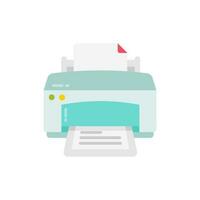 Printer icon in vector. Illustration vector