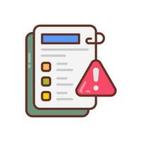 Priority Documents icon in vector. Illustration vector