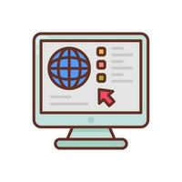 Remote Access icon in vector. Illustration vector