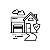 Home Security icon in vector. Illustration vector