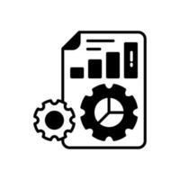 Data Management icon in vector. Illustration vector
