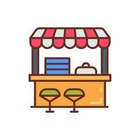 Pop Up Stand icon in vector. Illustration vector