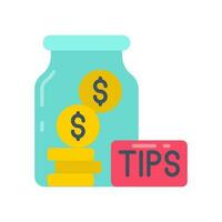 Tips icon in vector. Illustration vector