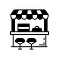 Pop Up Stand icon in vector. Illustration vector