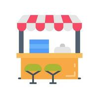 Pop Up Stand icon in vector. Illustration vector