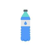 agua botella icono en vector. ilustración vector