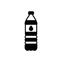 agua botella icono en vector. ilustración vector