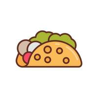 mexicano comida icono en vector. ilustración vector