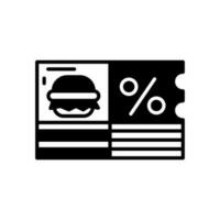Discount Coupon icon in vector. Illustration vector