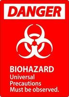 peligro biológico peligro etiqueta peligro biológico universal precauciones debe ser observado vector