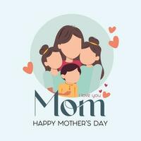 Mothers Day Concept Pro Vector