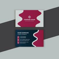 Business card design template, Clean professional business card template, visiting card, business card template vector