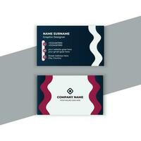 Business card design template, Clean professional business card template, visiting card, business card template vector