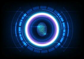 Abstract circuit technology background with digital data connection system and computer electronic design. Vector design.