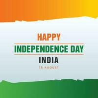 happy independence day India vector illustration design